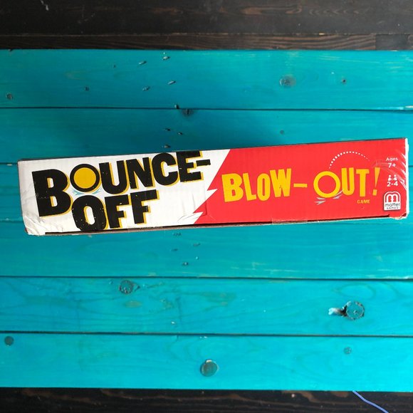 Bounce Off Blow Out Game (2-4players) Twice the Balls In 4 Different Colors - Picture 9 of 16